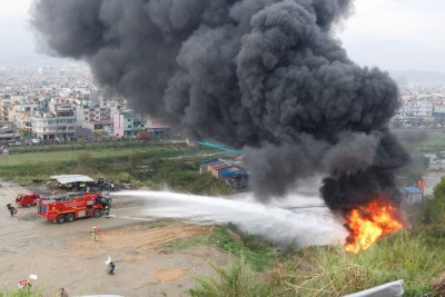  त्रिभुवन विमानस्थलमा आपत्कालीन नमूना उद्धार 